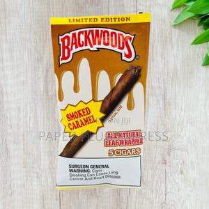 Smoked Caramel Backwoods Cigars - 5 Pack - thumbnail 2