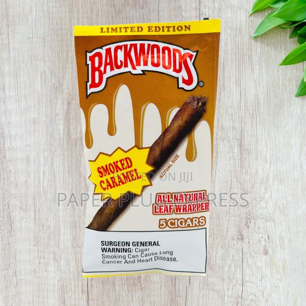 Smoked Caramel Backwoods Cigars - 5 Pack - main view