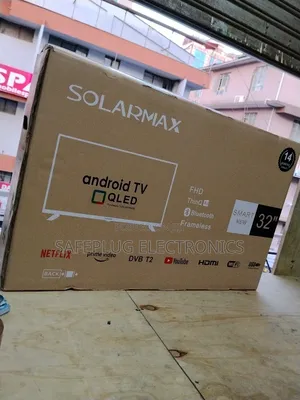 Solarmax 32" Solar-Powered Android Smart Tv -