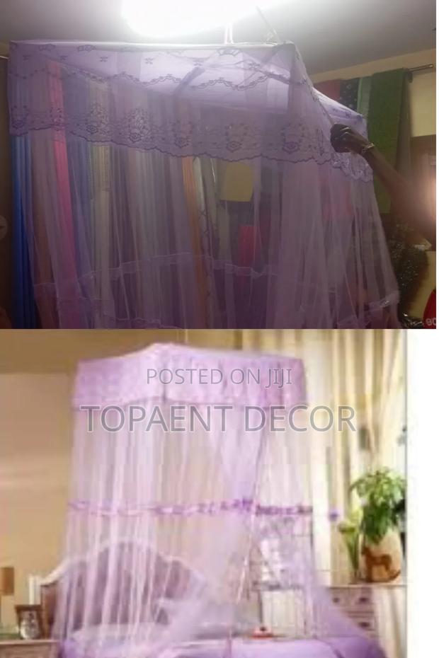 Top Square Decker Beds Purple Mosquito Nets
