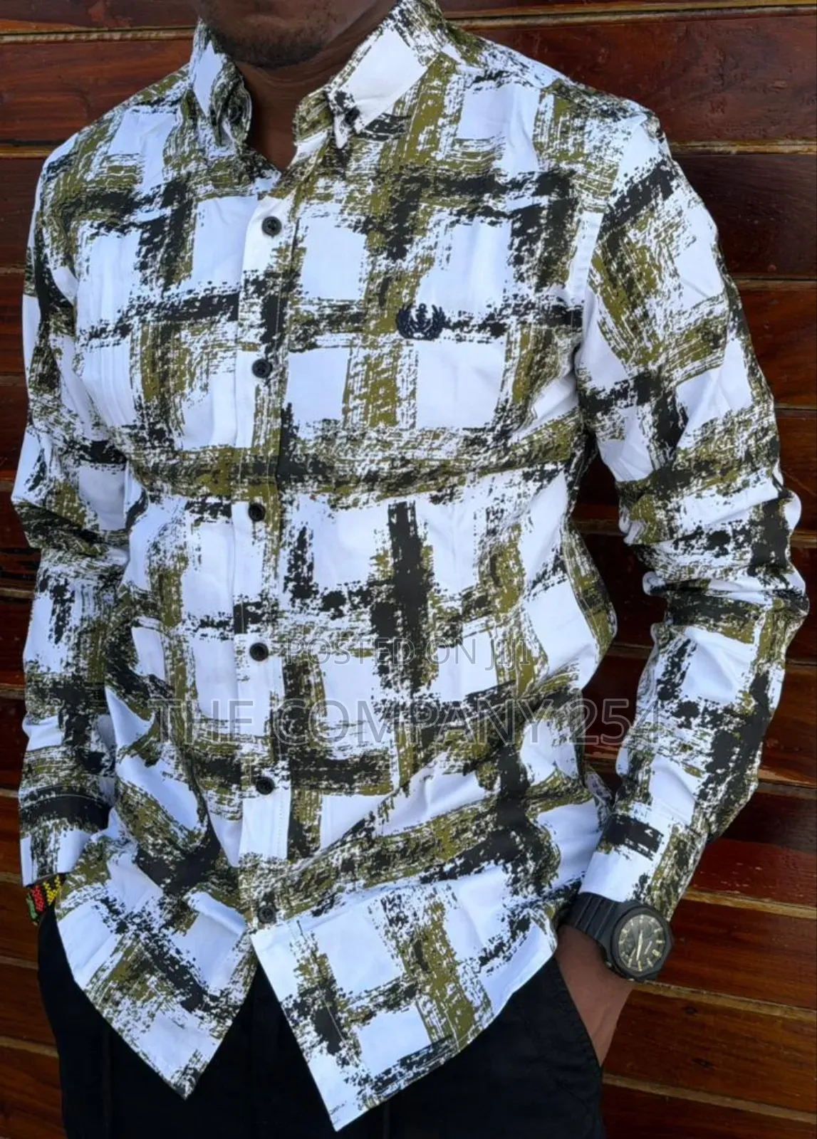 2026 Quality Designer Semi Casual Official Designer Men Shirts Checked