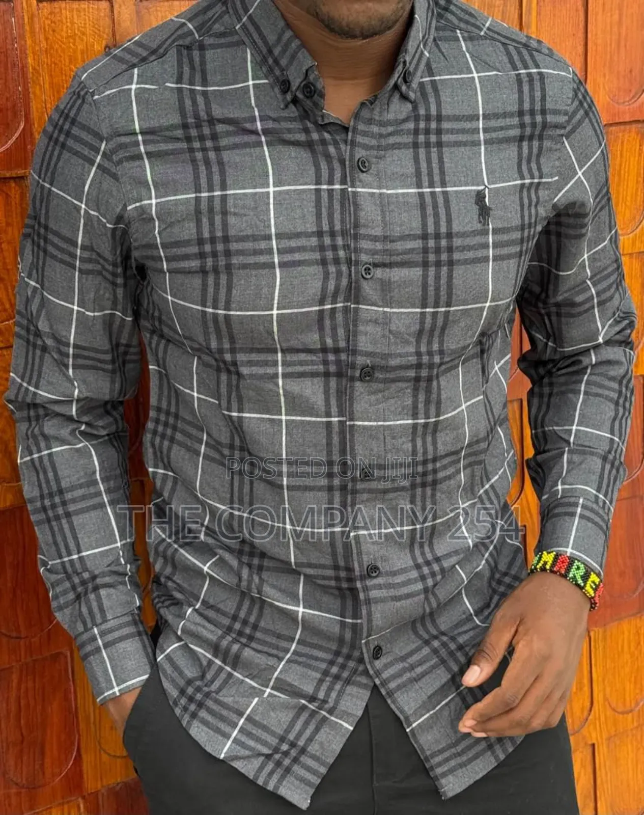 2026 Quality Designer Semi Casual Official Designer Men Shirts Checked