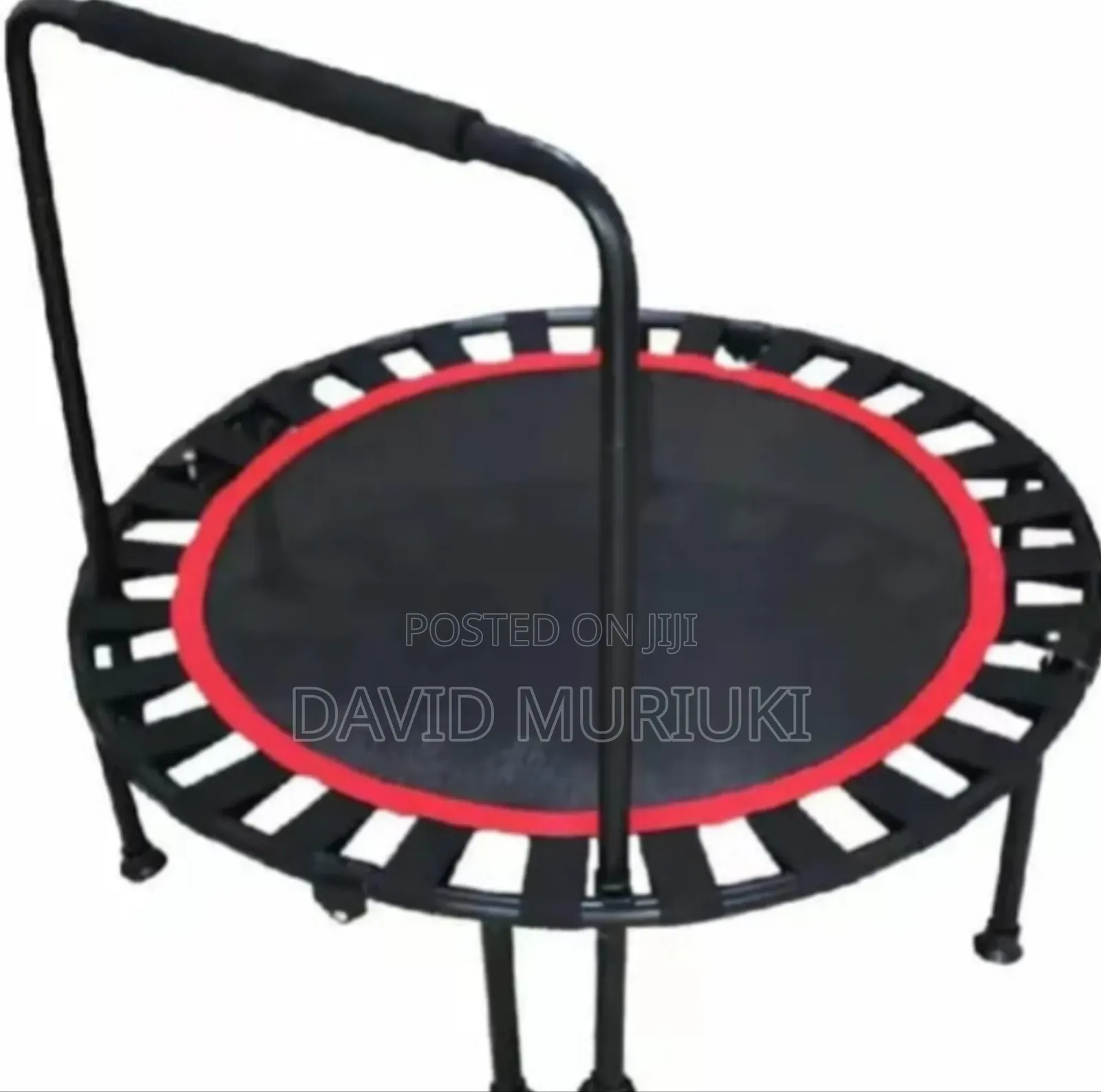 Round Trampoline With a Handle