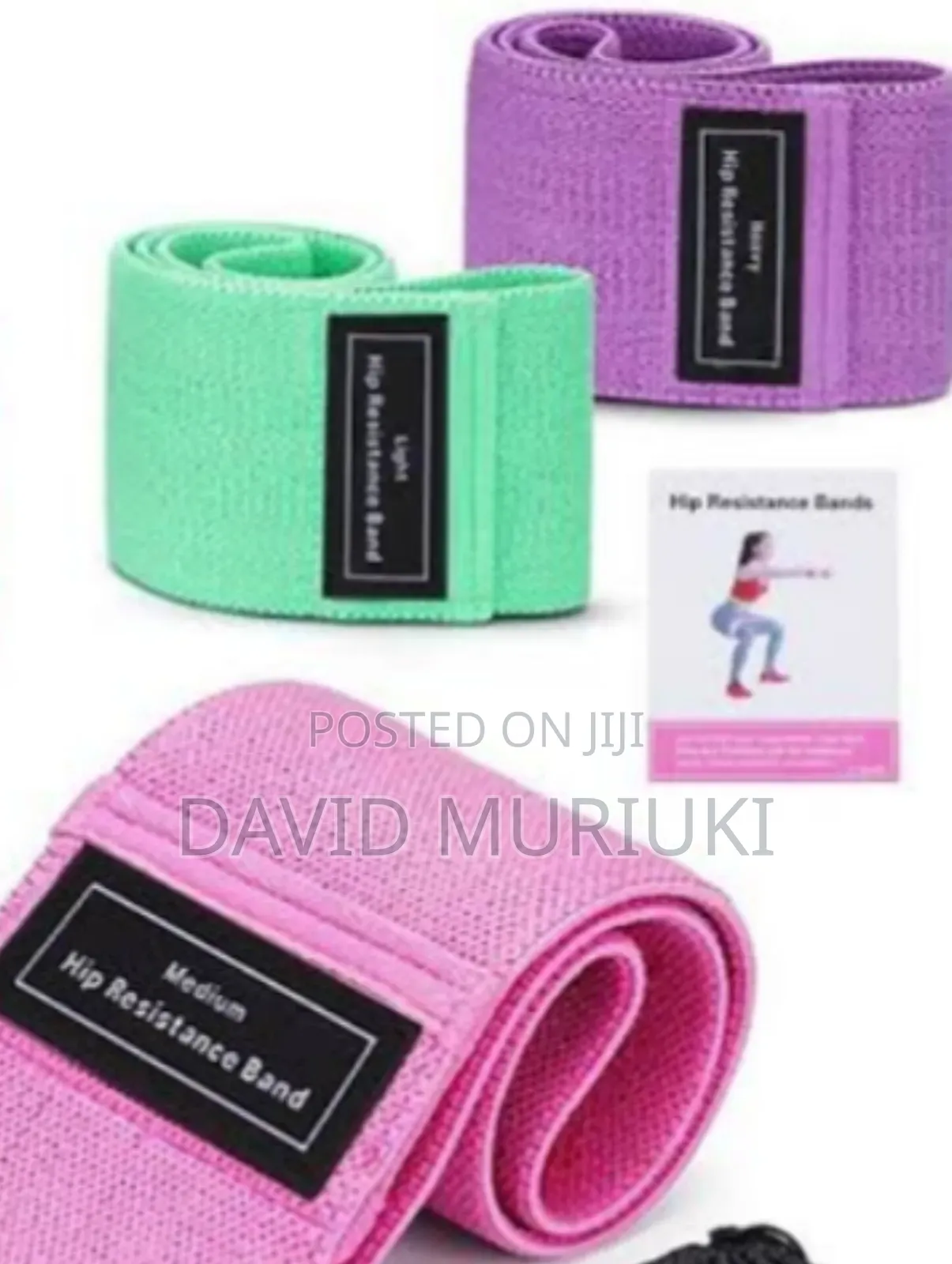 3 in 1 Fabric Resistance Bands