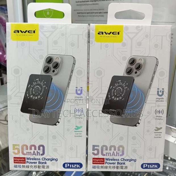 Awei P112k Ultra-Thin Magnetic Wireless Charging 5000mah