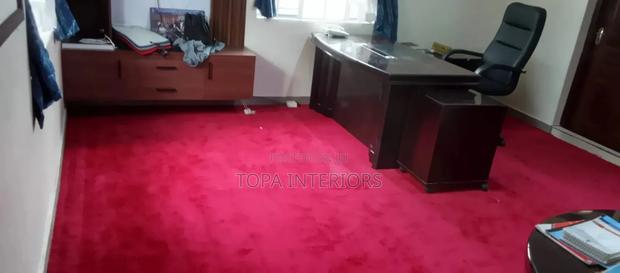 Red Office Wall to Wall Floor Carpets Fitting