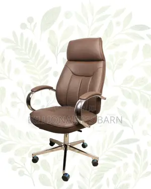 Brown Executive Chair | Cool Airflow for Kenya’S Warm Afternoons