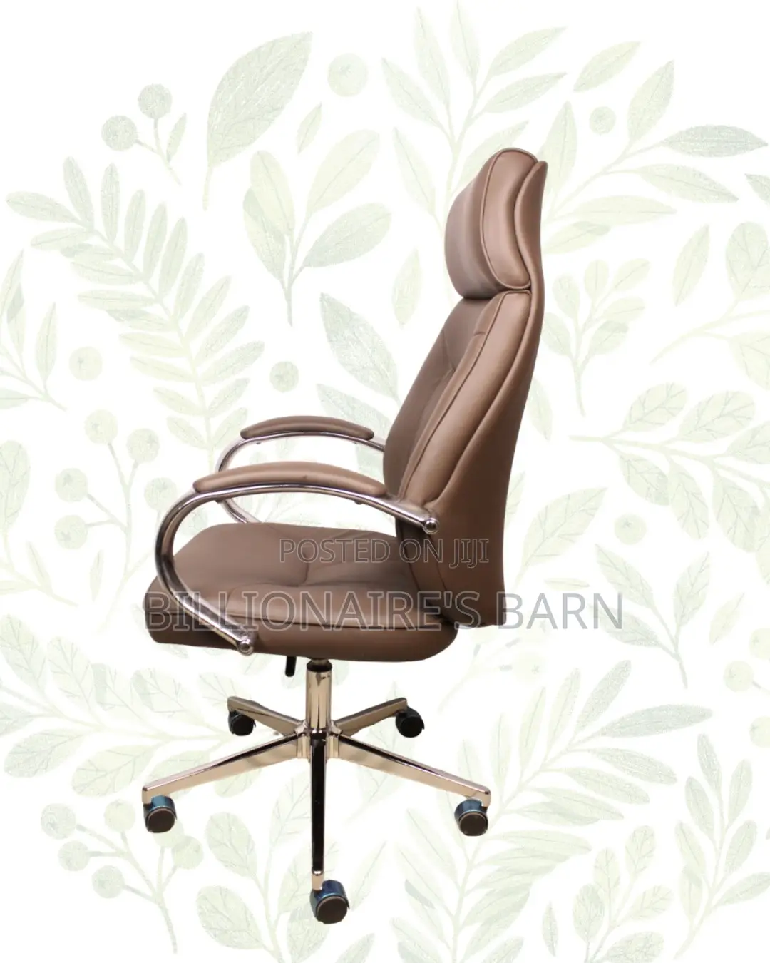 Brown Executive Chair | Cool Airflow for Kenya’S Warm Afternoons