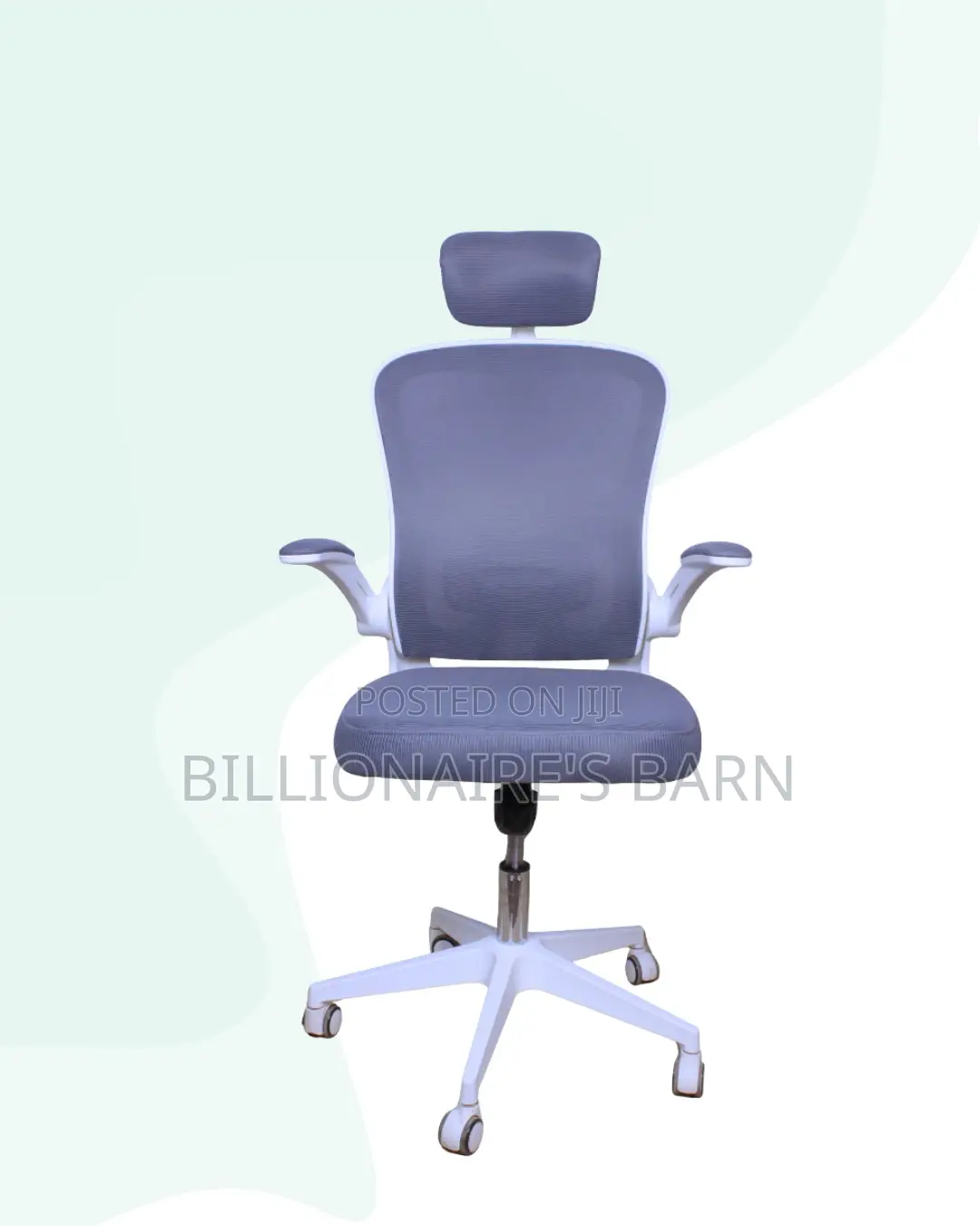 White Ergonomic Mesh Chair | Cool Airflow for Kenya’S Warm Afternoons