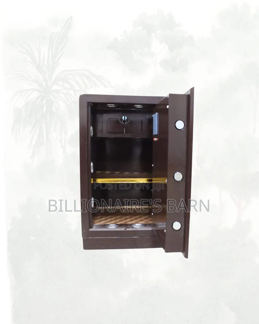 80kg Biometric Safe | Large Capacity Storage Without Messy Stacking