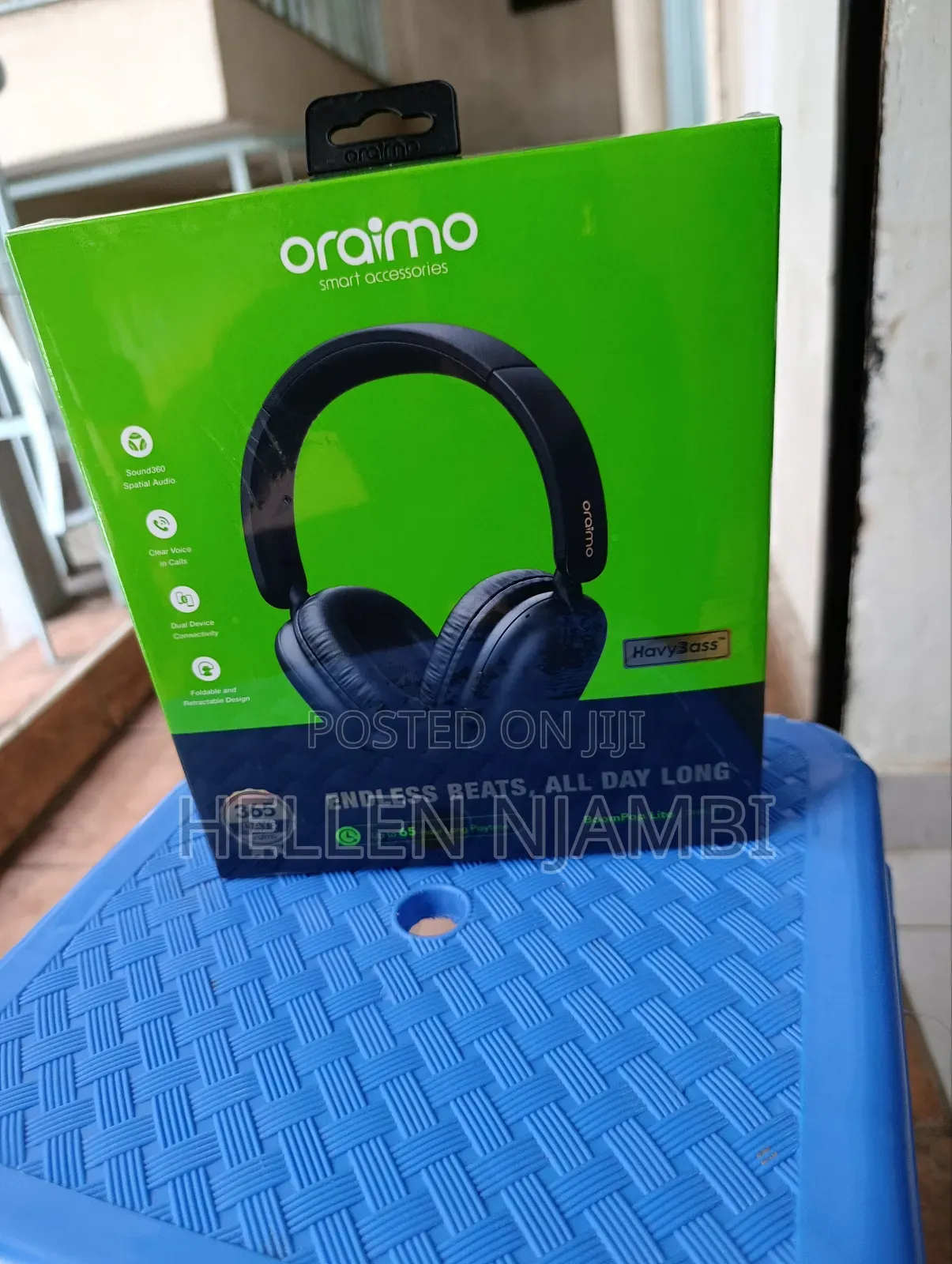 Oraimo Boompop Lite Ohp-317 *65hrs Long Playtime