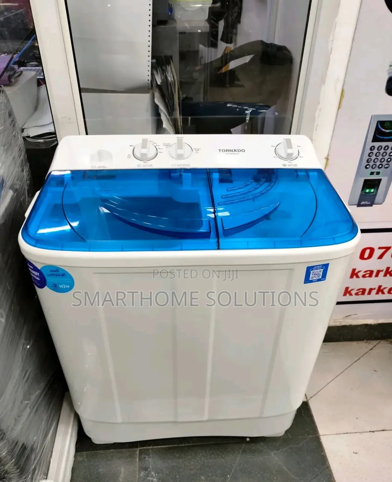 7kgs Tornado Twin Tub Washing Machine
