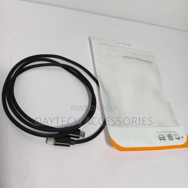 Type C Male to Micro Usb Male Sync Charge Data Cable 1m