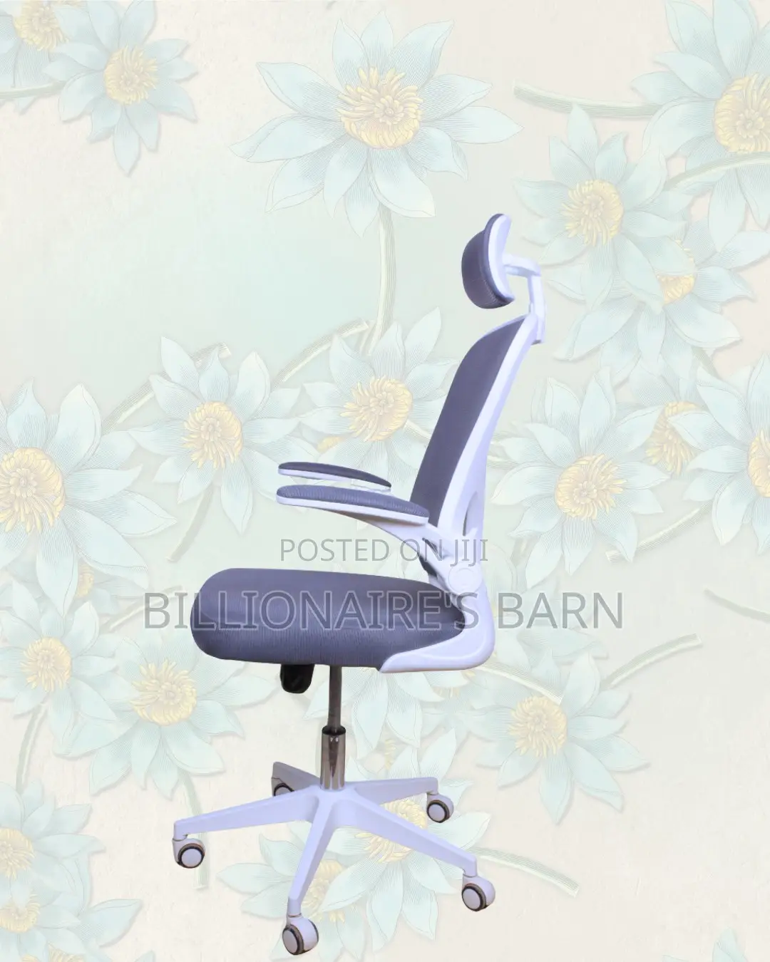 White Ergonomic Mesh Chair | Firm Support With a Soft Landing Seat