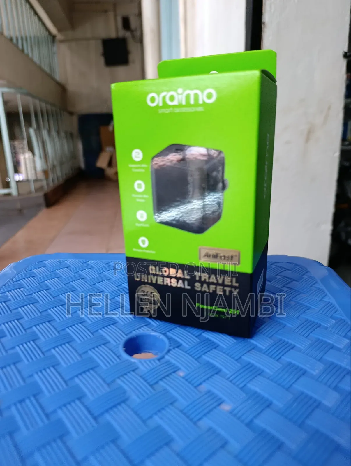 Universal Travel Adapter Oraimo Power Omni Ocw-To1