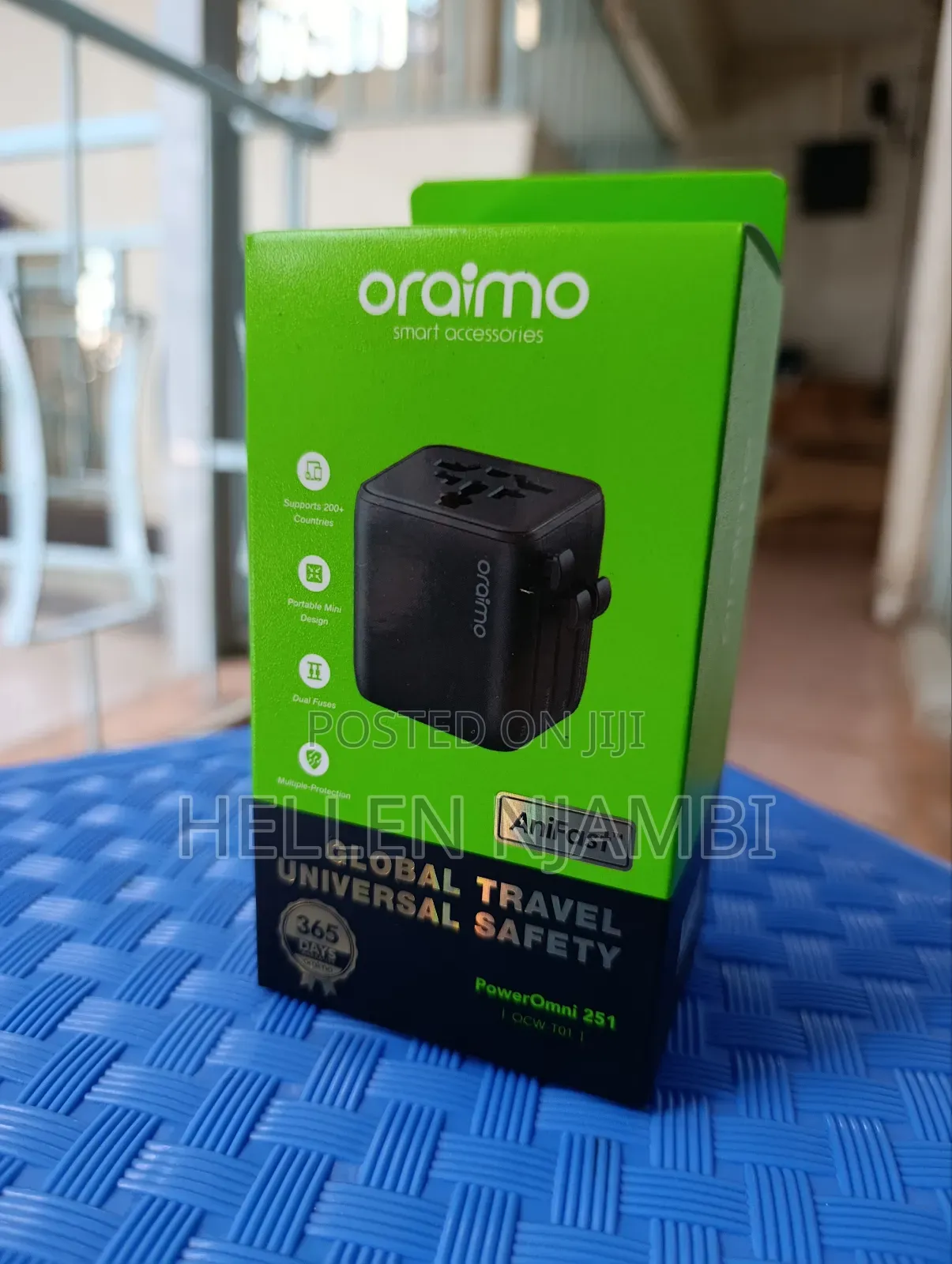 Oraimo Universal Travel Adapter Ocw-To1