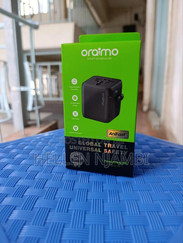 Oraimo Universal Travel Adapter Ocw-To1 - thumbnail 3