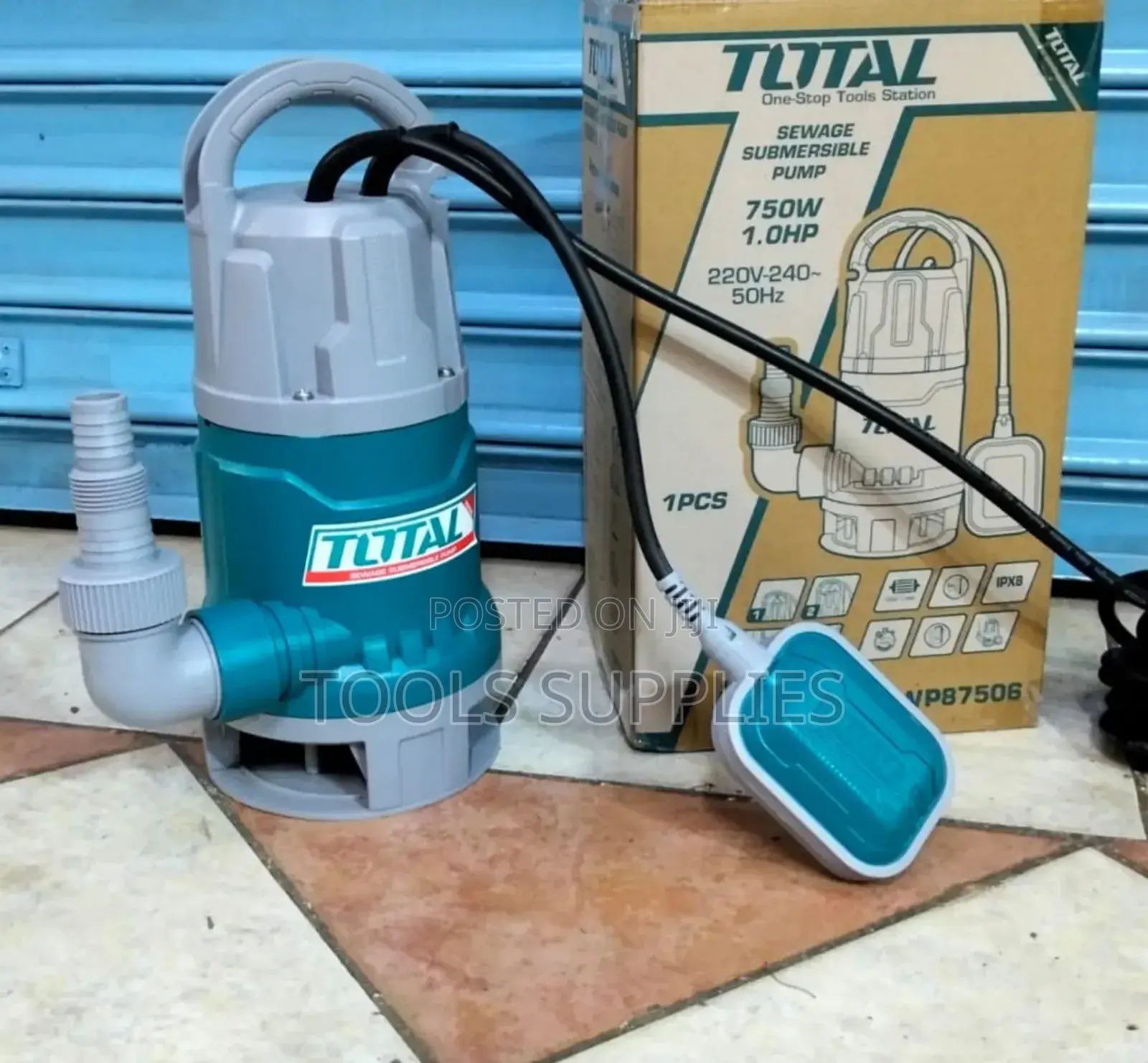 Sewage Submersible Pump 750w,1hp