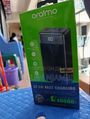Oraimo Powerbox 400 Vision Opb-7400q *40,000mah 22.5w* Power Bank