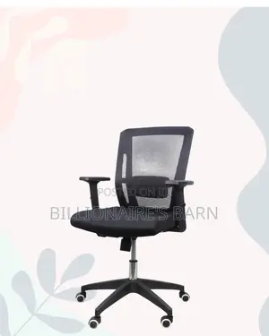 Black Origin Mesh Chair | Firm Support With a Soft Landing Seat