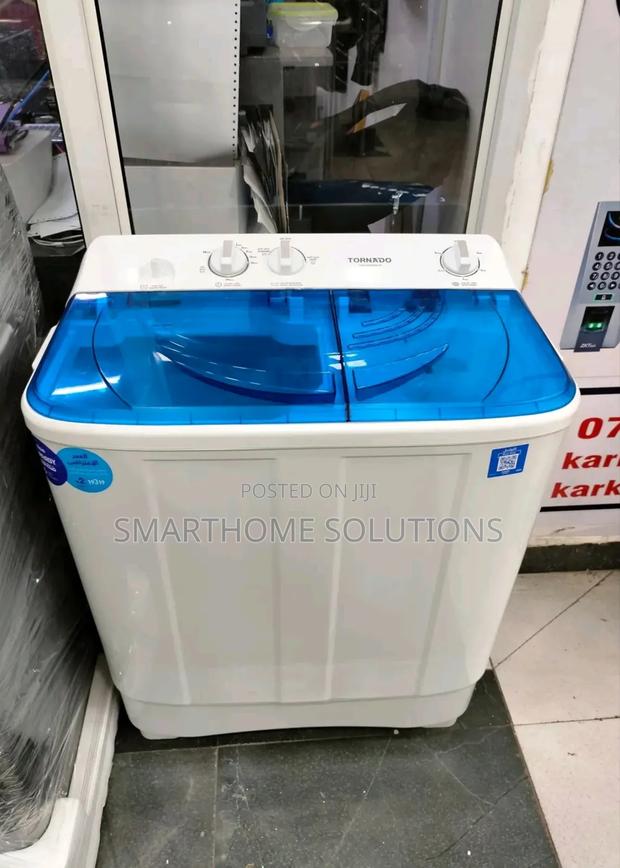 Tornado 7kg Twin Tub Washing Machine Semi Automatic - main view