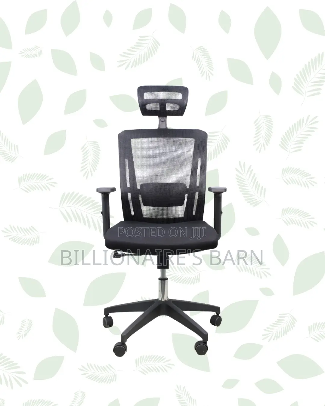 Black Ergonomic Mesh Chair | Firm Support With a Soft Landing Seat