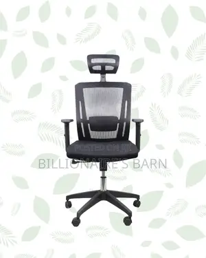 Black Ergonomic Mesh Chair | Firm Support With a Soft Landing Seat