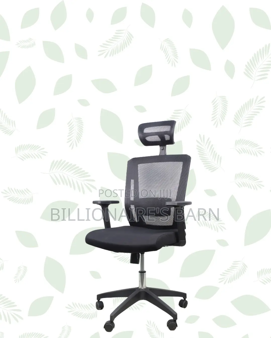 Black Ergonomic Mesh Chair | Firm Support With a Soft Landing Seat