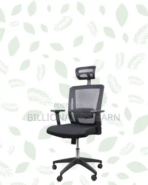 Black Ergonomic Mesh Chair | Firm Support With a Soft Landing Seat