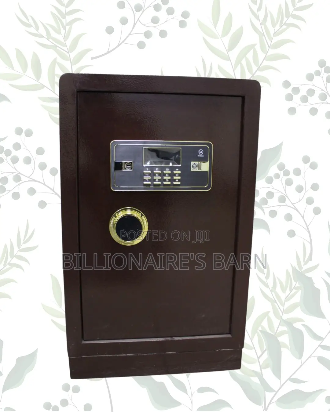 60kg Biometric Safe Box | Quick Locking System For Daily Business Need