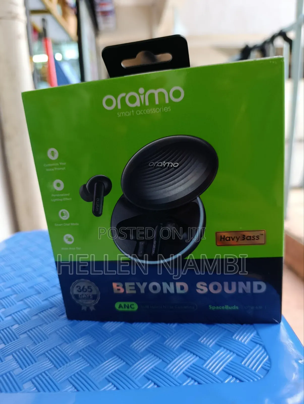 Oraimo Spacebuds Otw-630 Anc 50db Hybrid Noice Cancelling Earbuds