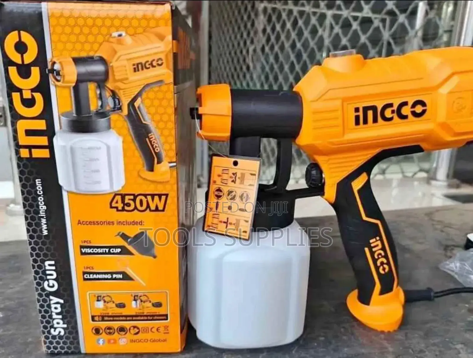 Spray Gun/Ingco Spray Gun 450 Watts