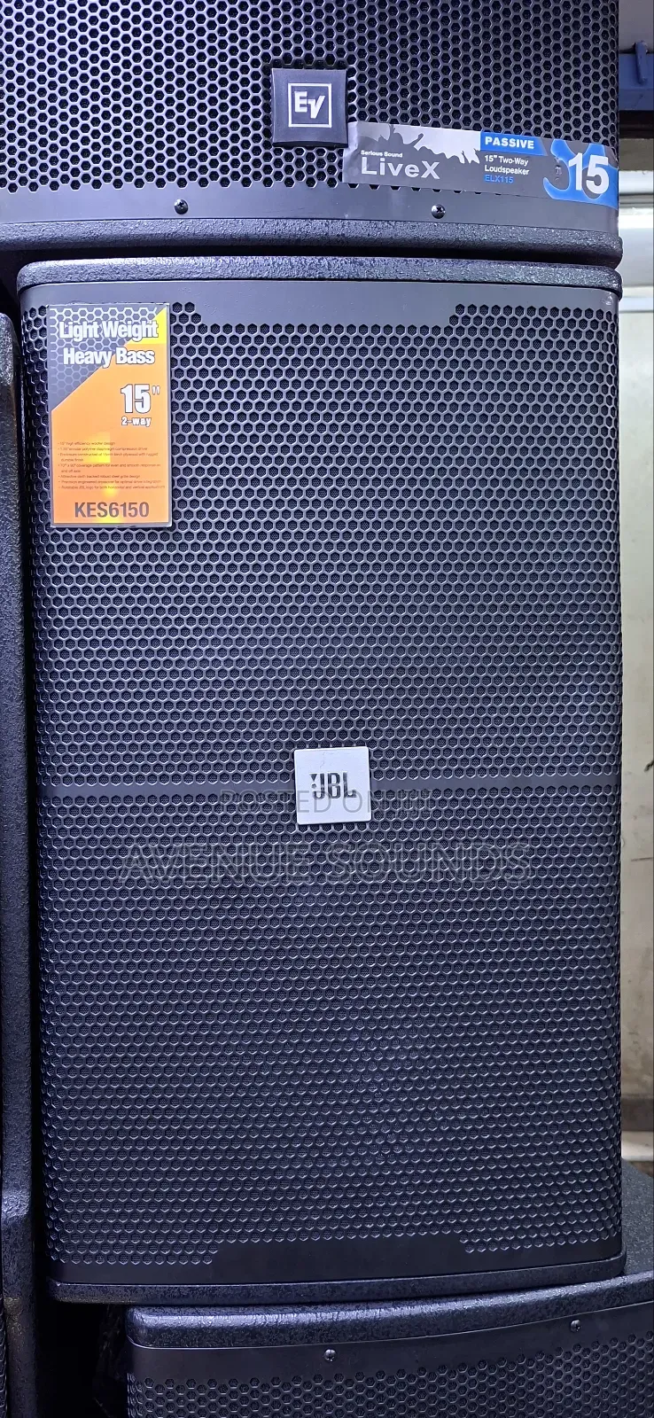 JBL Kes6150 Midrange Heavy Bass Speaker