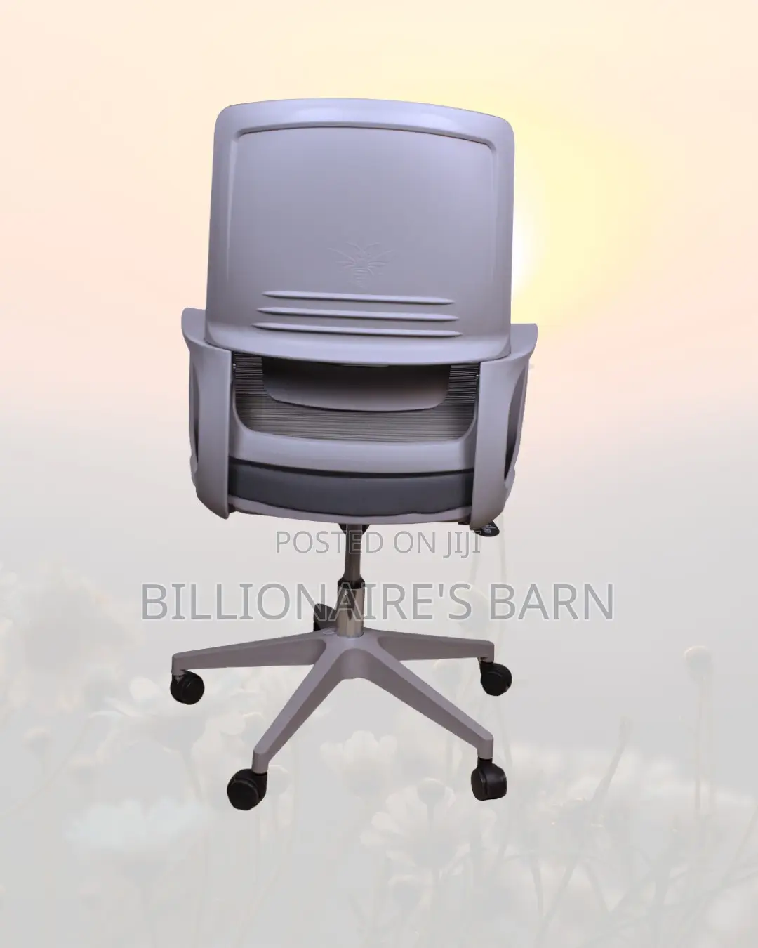 Grey Mid-Back Mesh Chair | Boardroom-Ready Style Without the Drama