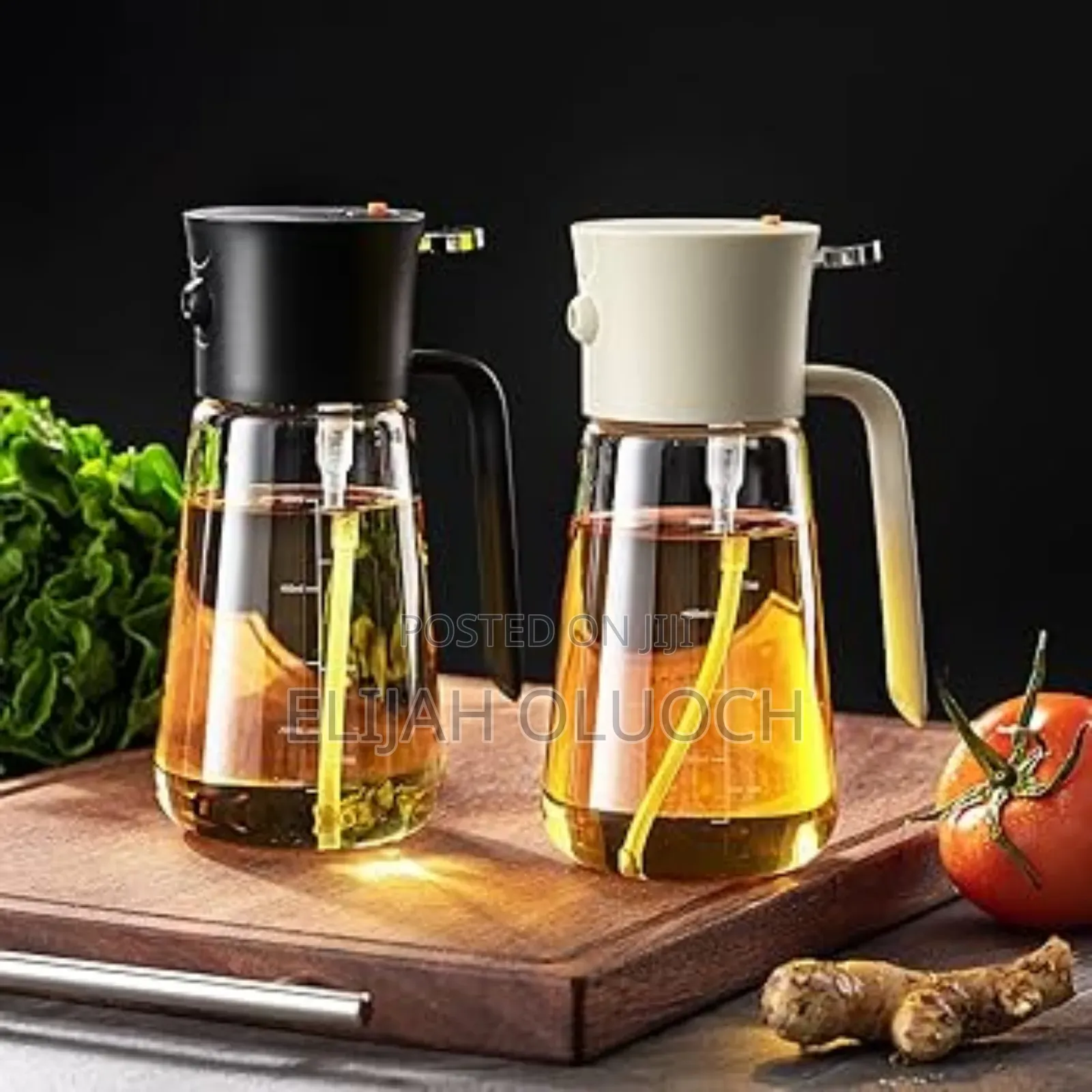2 Way 450ml Spray or Pour Glass Oil Dispenser