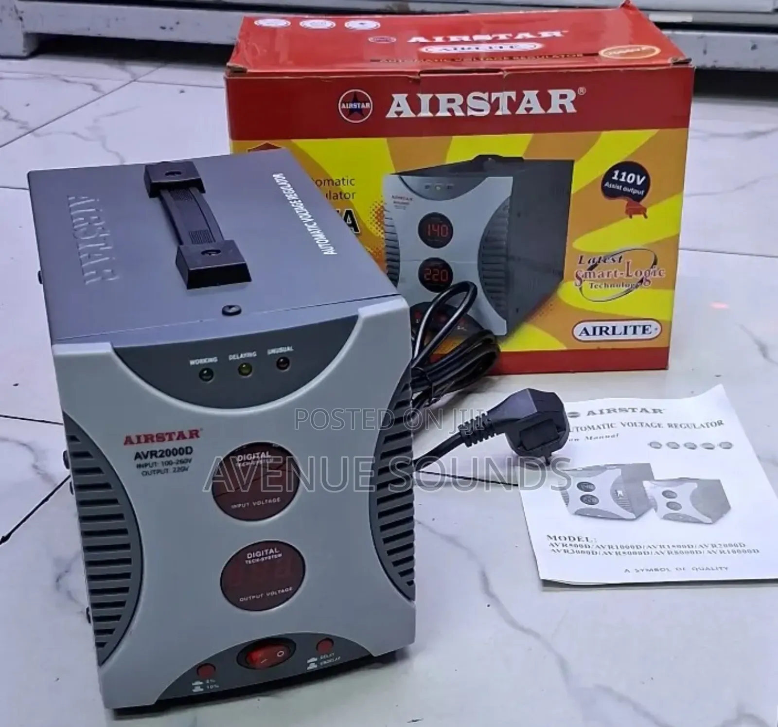 Airstar 2.0kva Digital Automatic Power Regulator