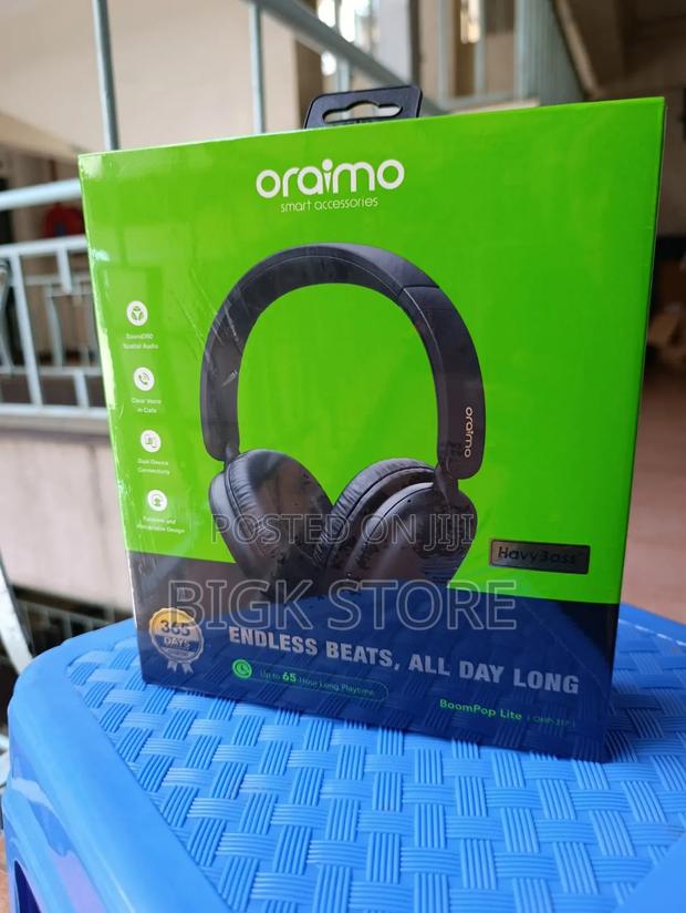 Oraimo Boompop Lite Ohp-317 Dual Device Connectivity Headphone - main view