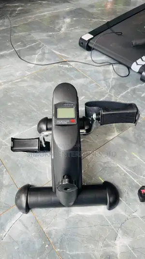 New Bike Pedal Mini Exercise Bike With Meter Black