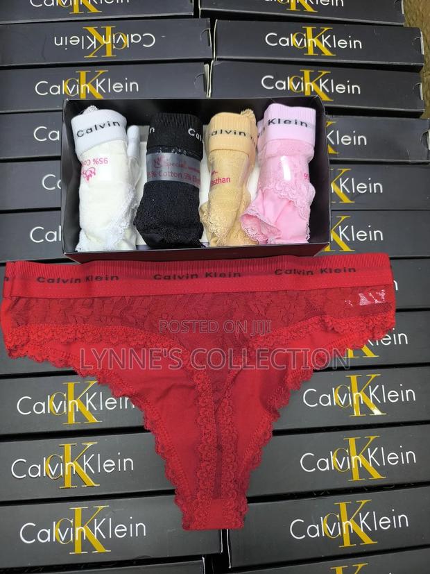 Calvin Klein Lace Thongs - thumbnail 4