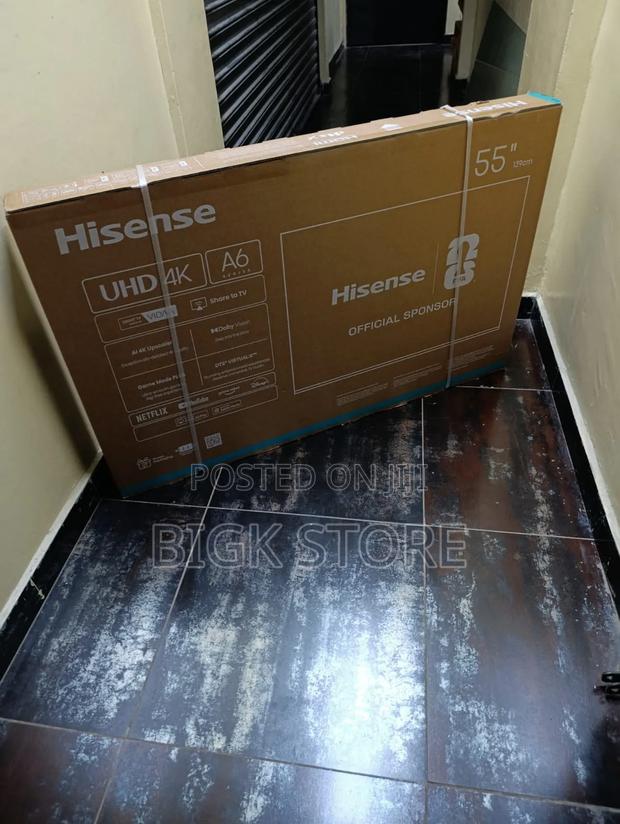 Hisense 55" Uhd A6 Series Smart Tv