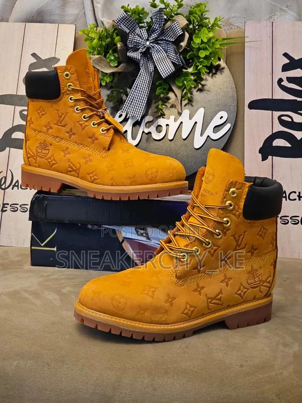 Lv Timberland Boots Brown