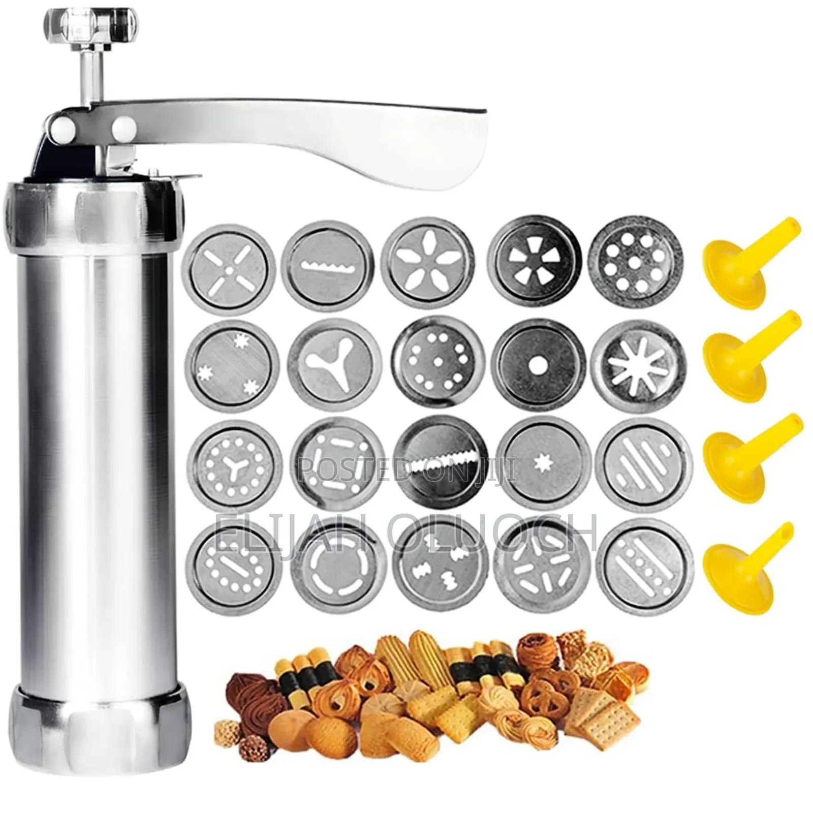 Stainless Steel 24 Option Cookie or Biscuit Press