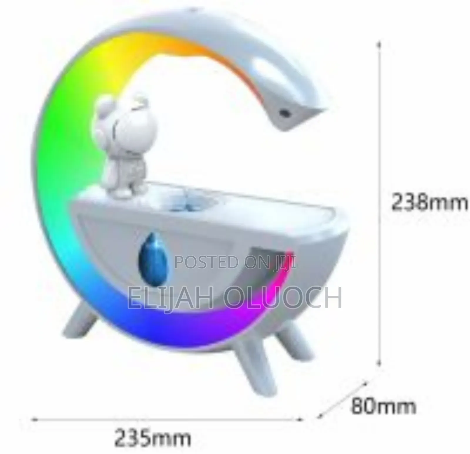 Multicolour Lights Anti Gravity Droplets Bluetooth Speaker Humidifier