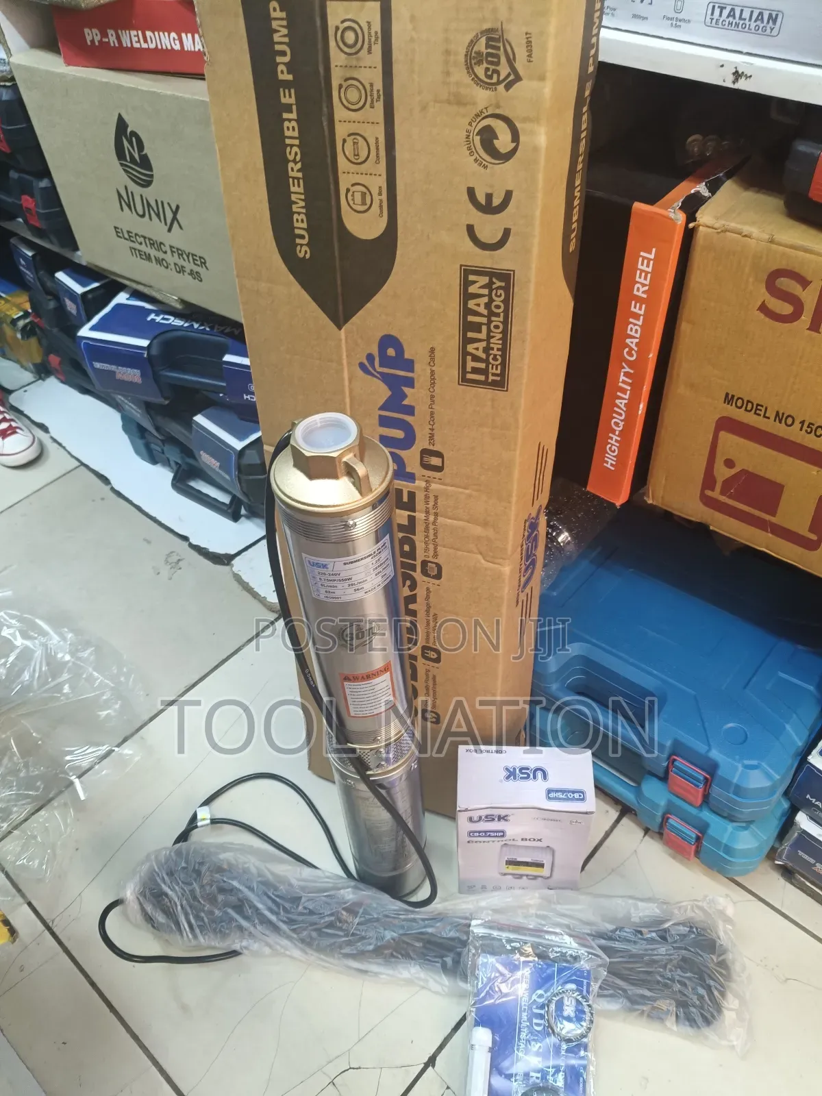 Submersible Water Pump 0.75hp