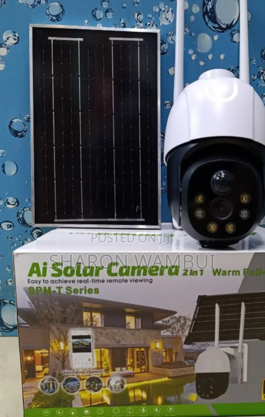 New Ai 4g Solar Powered CCTV /Solar Powered CCTV Camera