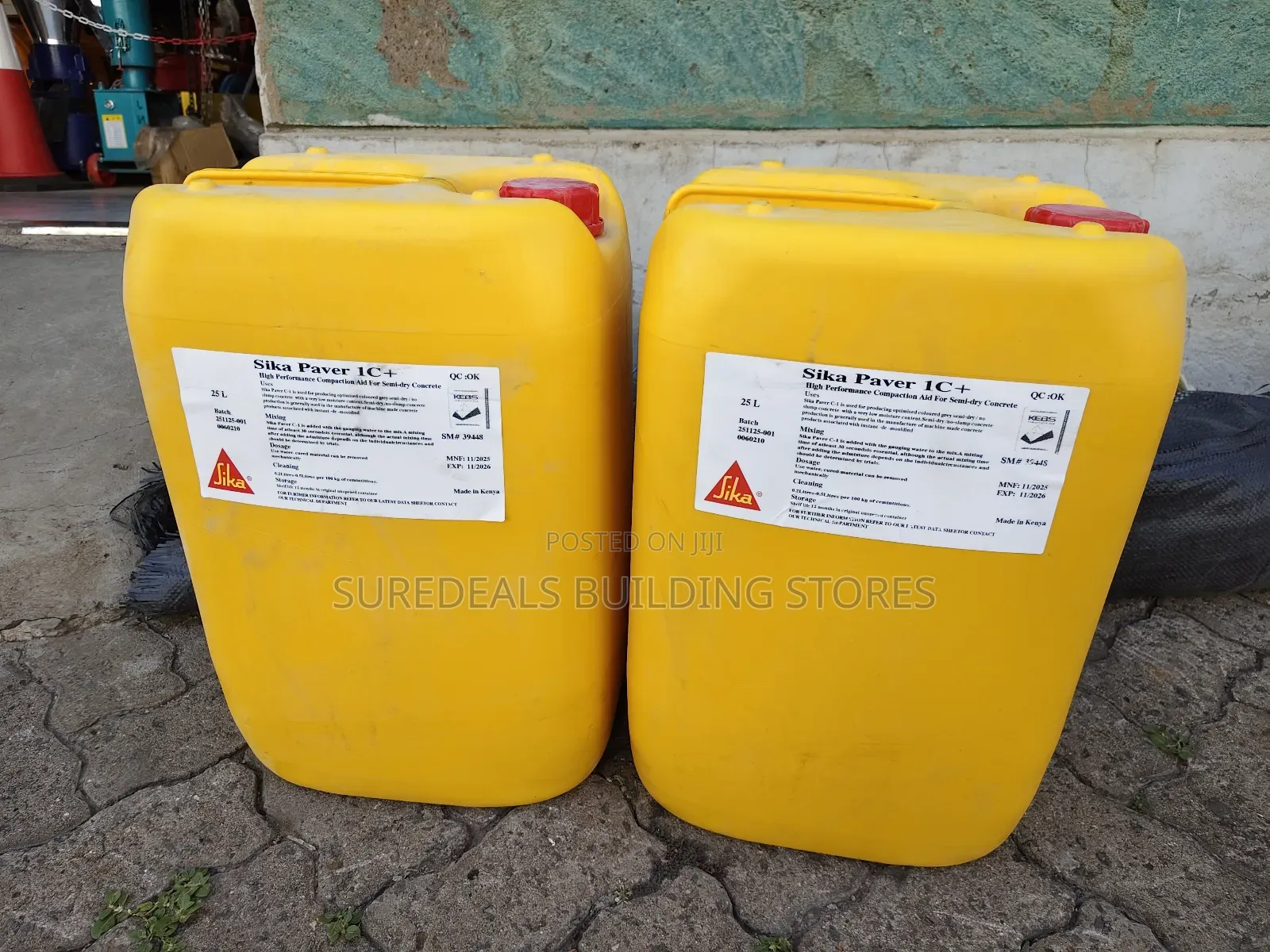 Sika Paver 1c+ Admixture.