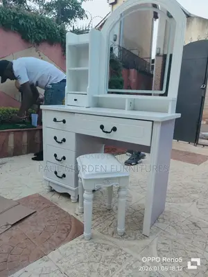 Dressing Mirror Dressing Stool With Mirror