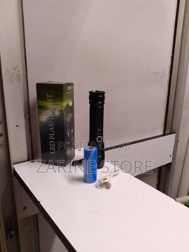 Rechargeable Led Strong Flashlight P50 Torch Waterproof 3.7v Battery - main view