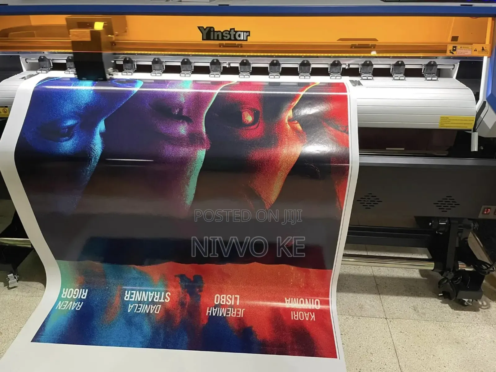 Large Printer (1.8 Meters) Using a Single I3200 Printhead