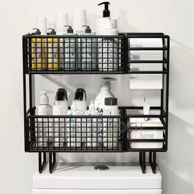 *Double Layer Over the Toilet Rack/Shelf Bathroom